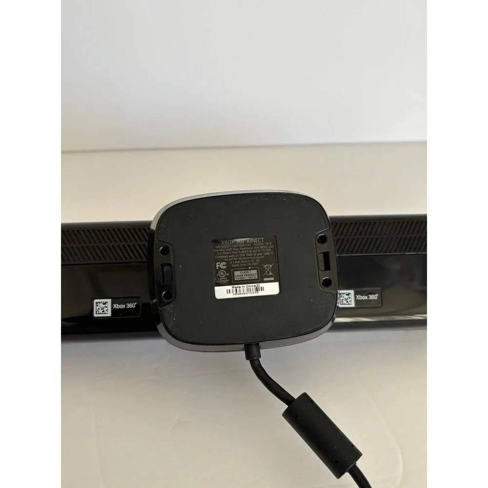 Microsoft Xbox 360 Kinect Sensor Bar Model 1414 Black Tested & Working